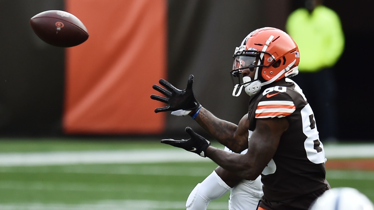 NFL free agent wide receiver Jarvis Landry