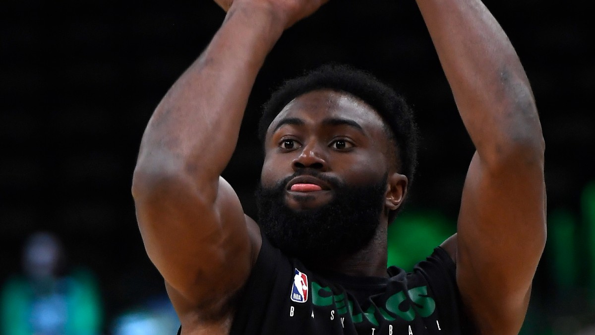 Boston Celtics guard Jaylen Brown