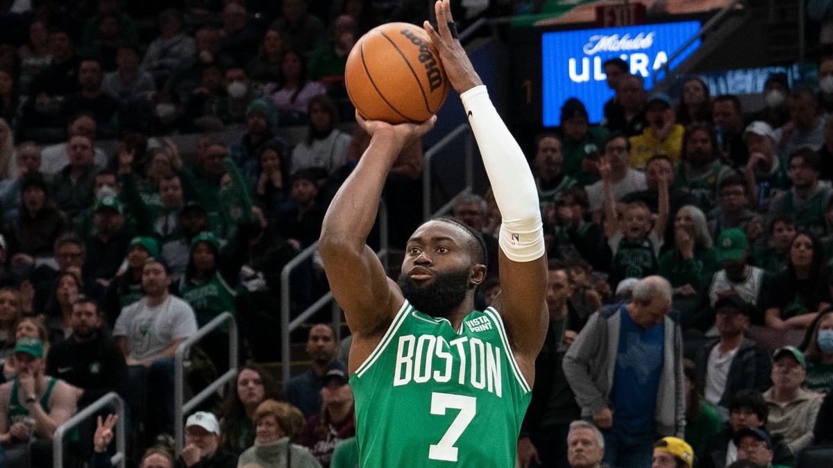 Boston Celtics guard Jaylen Brown