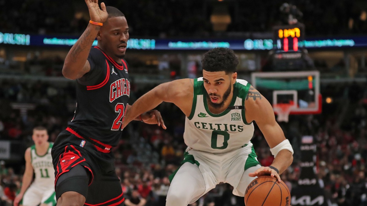 Boston Celtics forward Jayson Tatum
