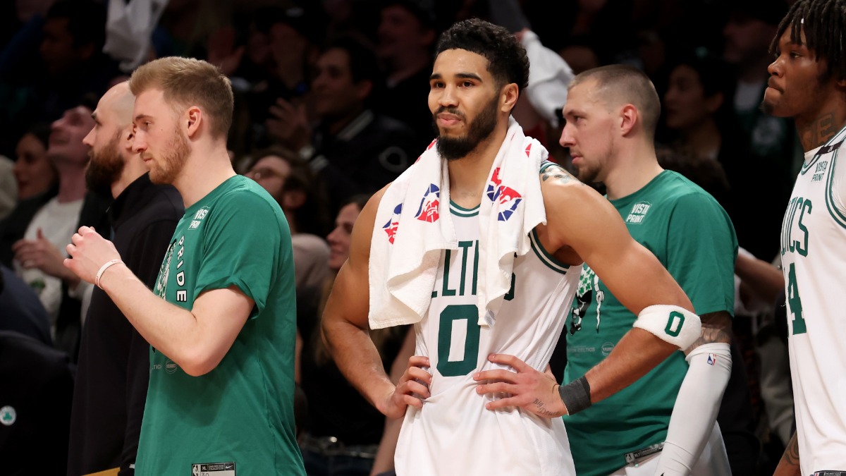 Boston Celtics forward Jayson Tatum