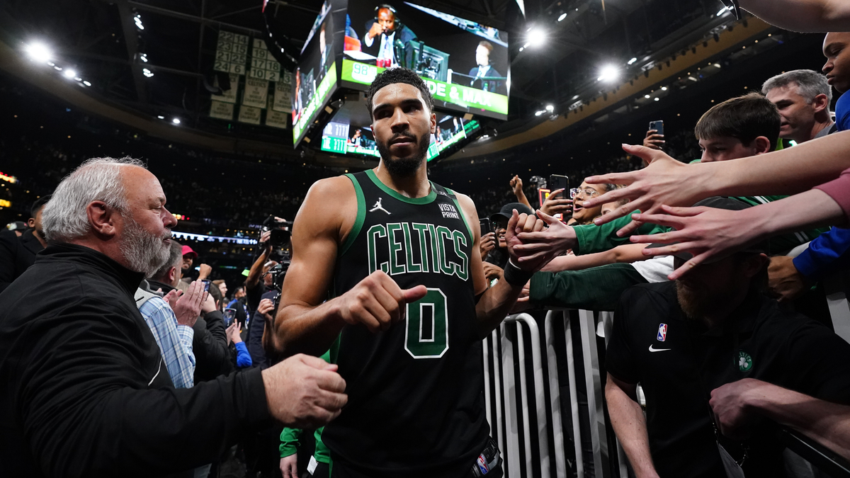Boston Celtics forward Jayson Tatum