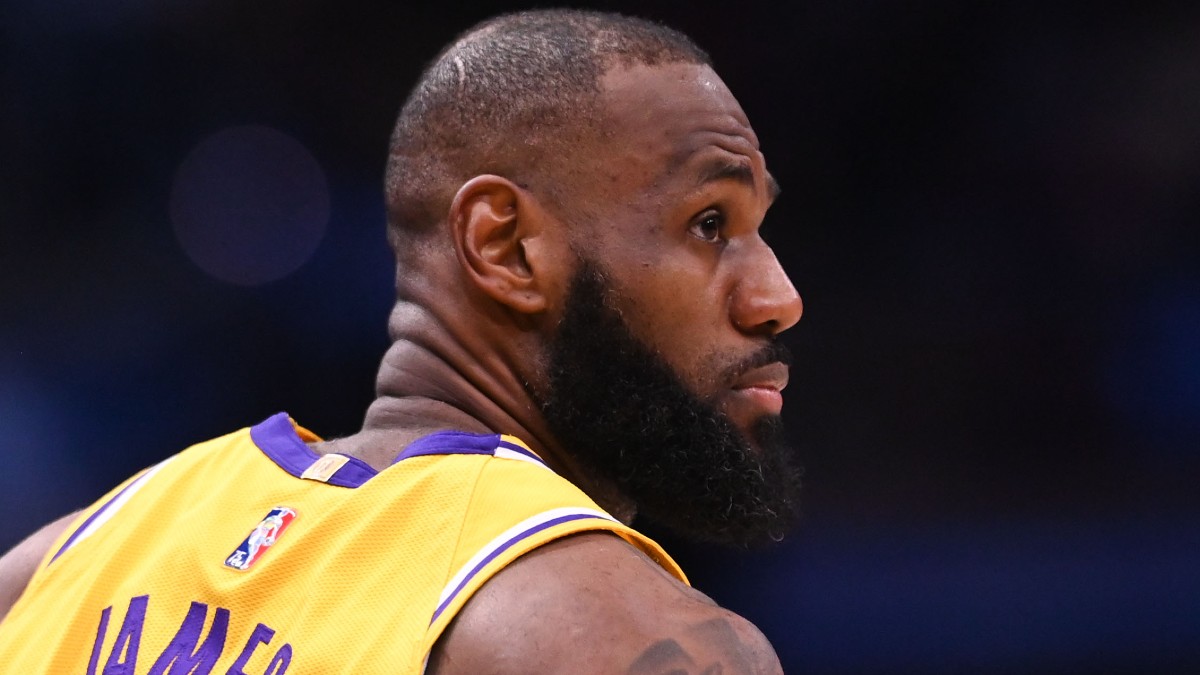 Los Angeles Lakers forward LeBron James