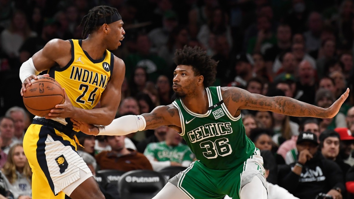 Boston Celtics guard Marcus Smart