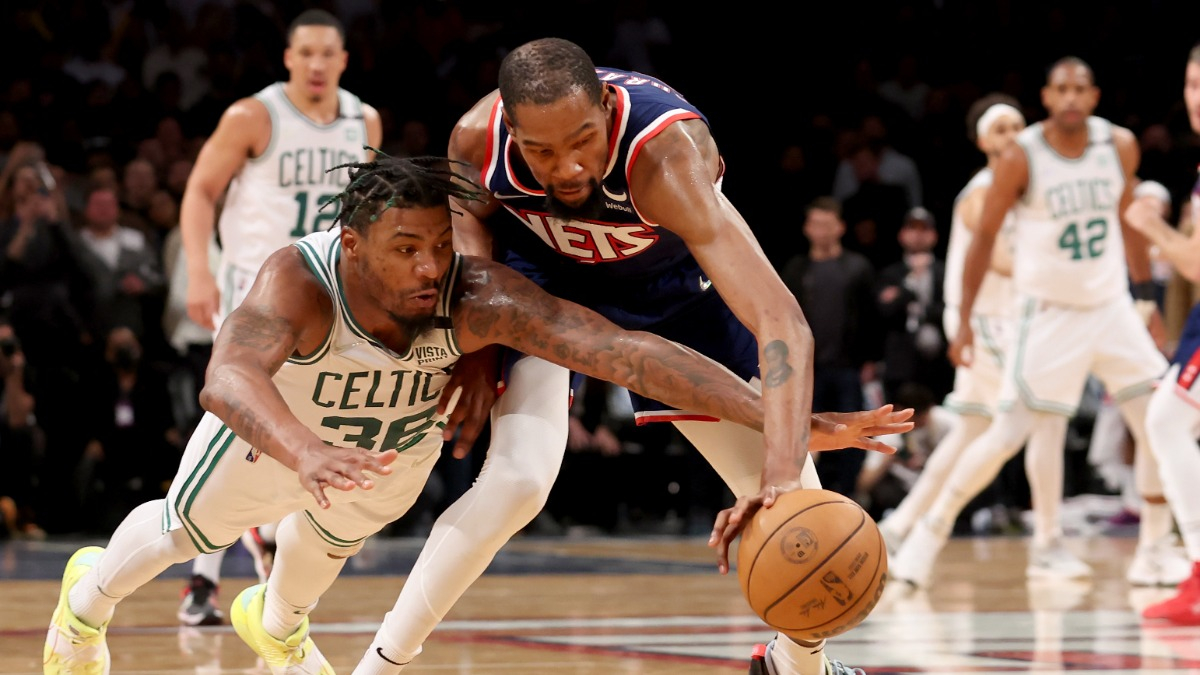 Boston Celtics guard Marcus Smart