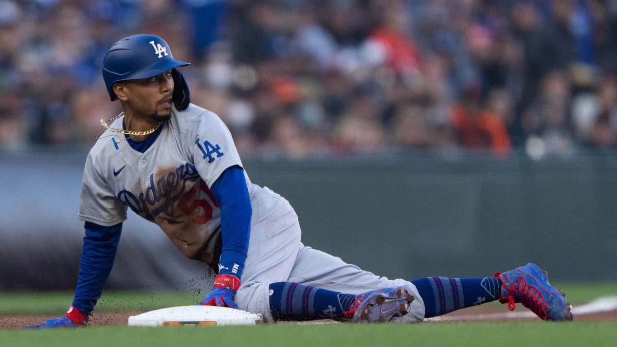 Los Angeles Dodgers outfielder Mookie Betts