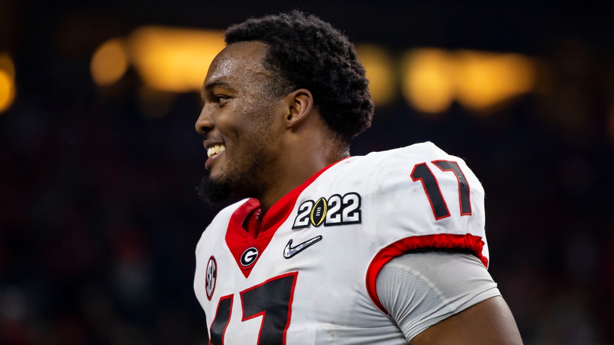 Georgia linebacker Nakobe Dean