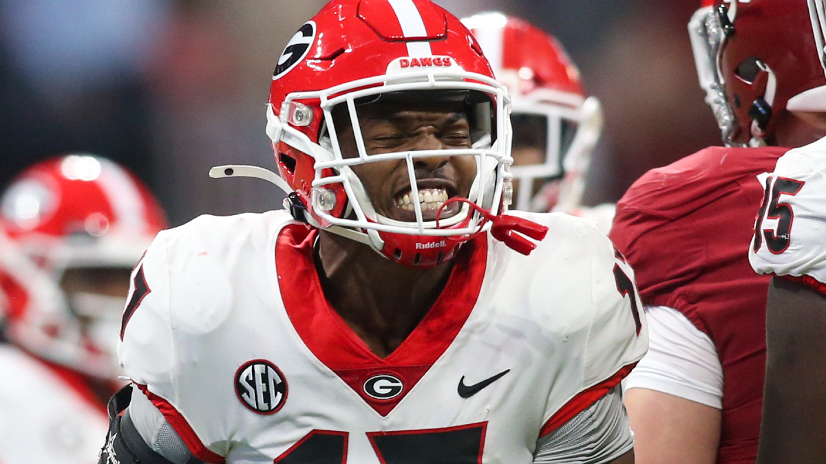 Georgia Bulldogs linebacker Nakobe Dean