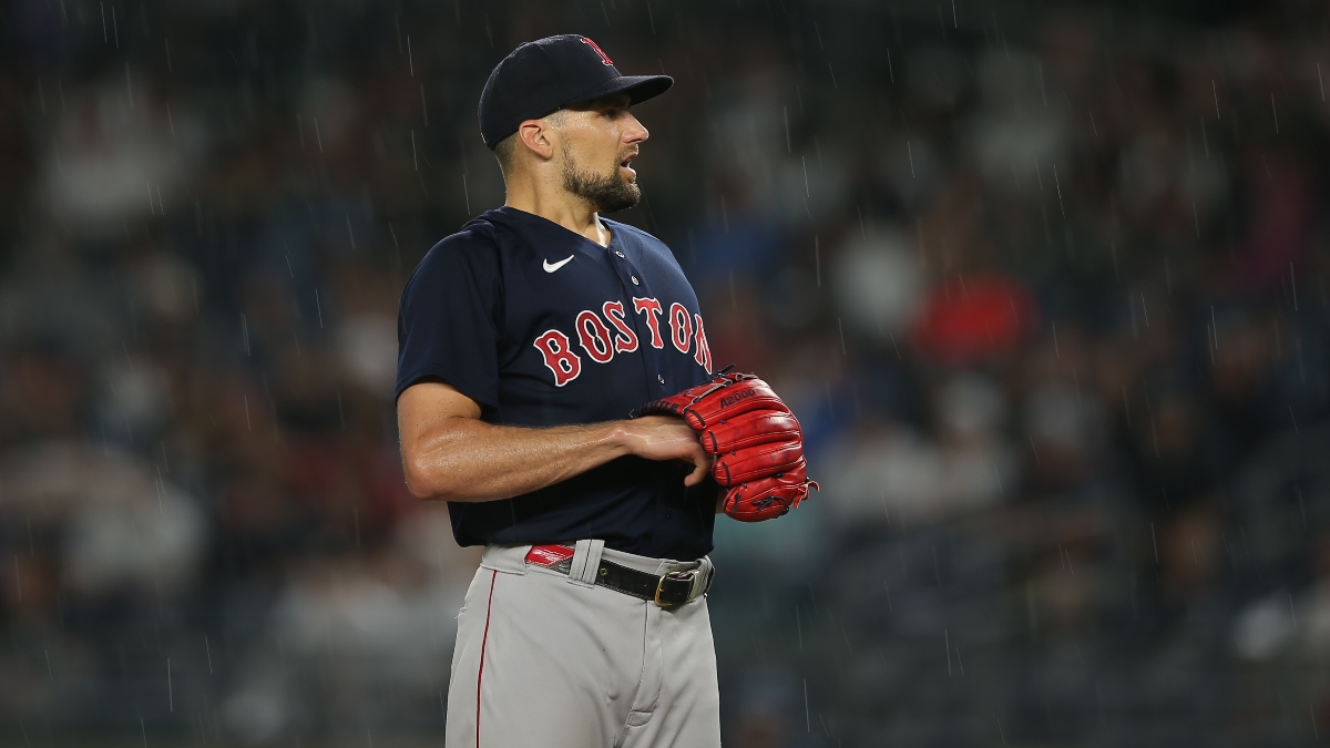 Boston Red Sox pitcher Nathan Eovaldi