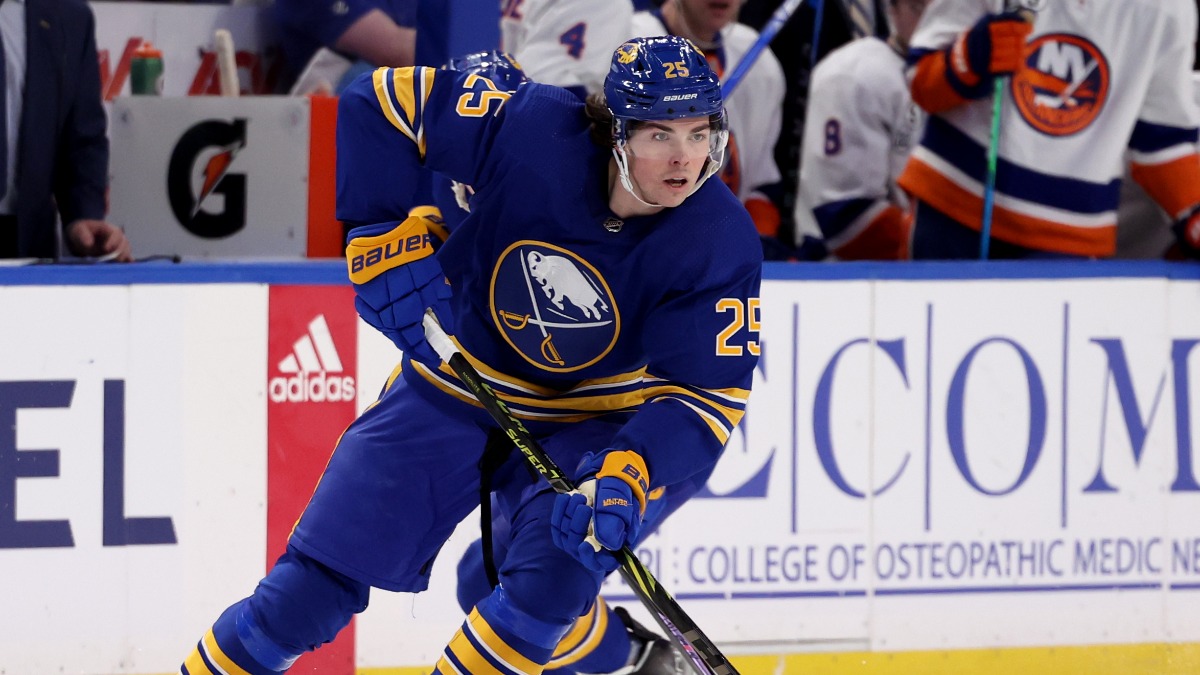 Buffalo Sabres defenseman Owen Power
