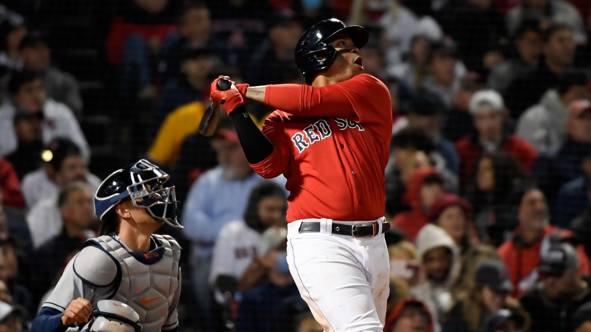 Boston Red Sox third baseman Rafael Devers