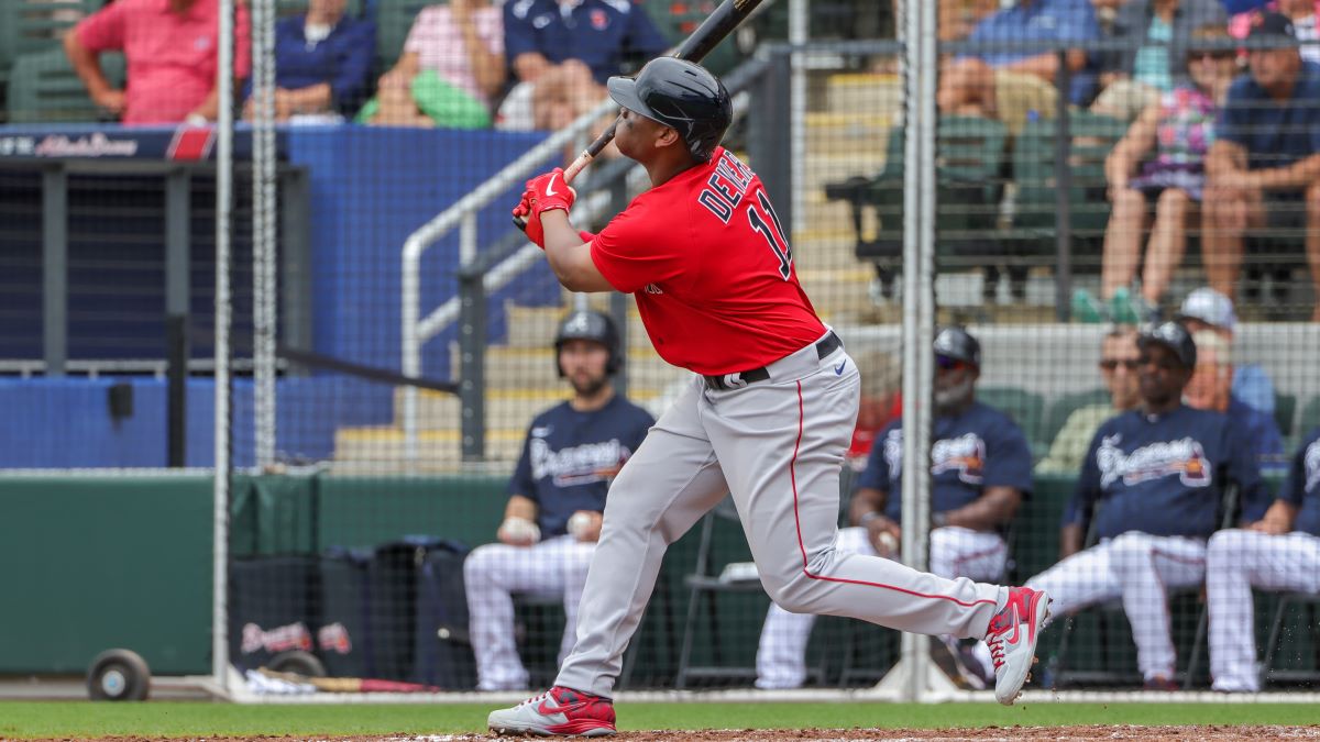 Boston Red Sox third baseman Rafael Devers