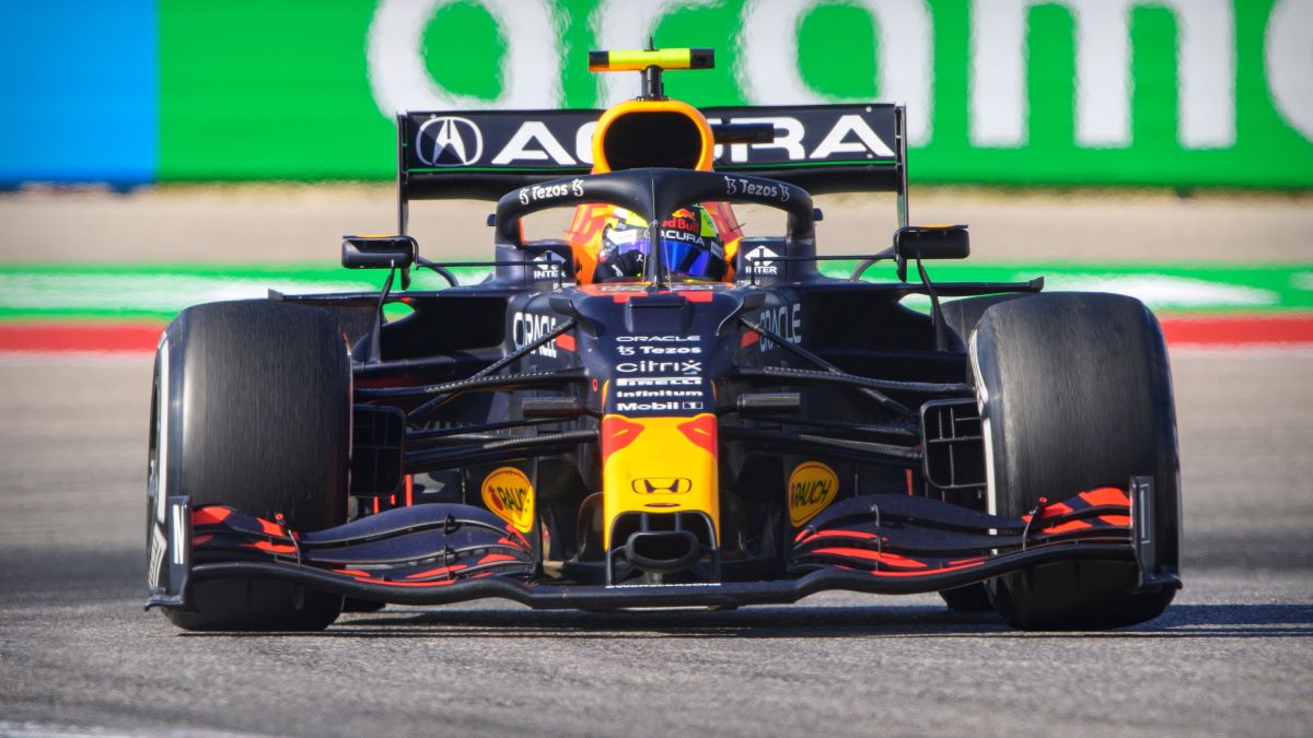 Red Bull Racing driver Sergio Perez