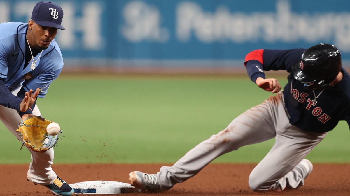 Boston Red Sox infielder Trevor Story