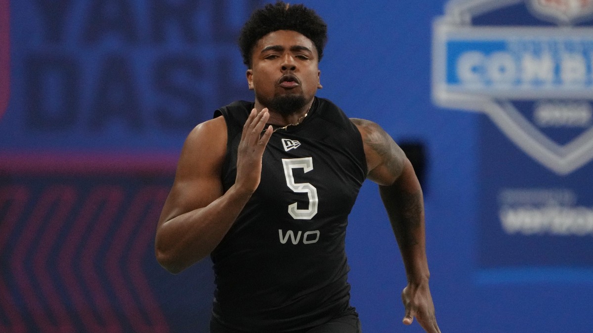 2022 NFL Draft prospect Treylon Burks