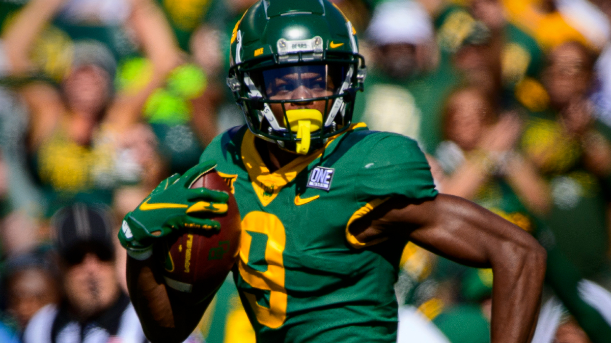 Baylor Bears wide receiver Tyquan Thornton