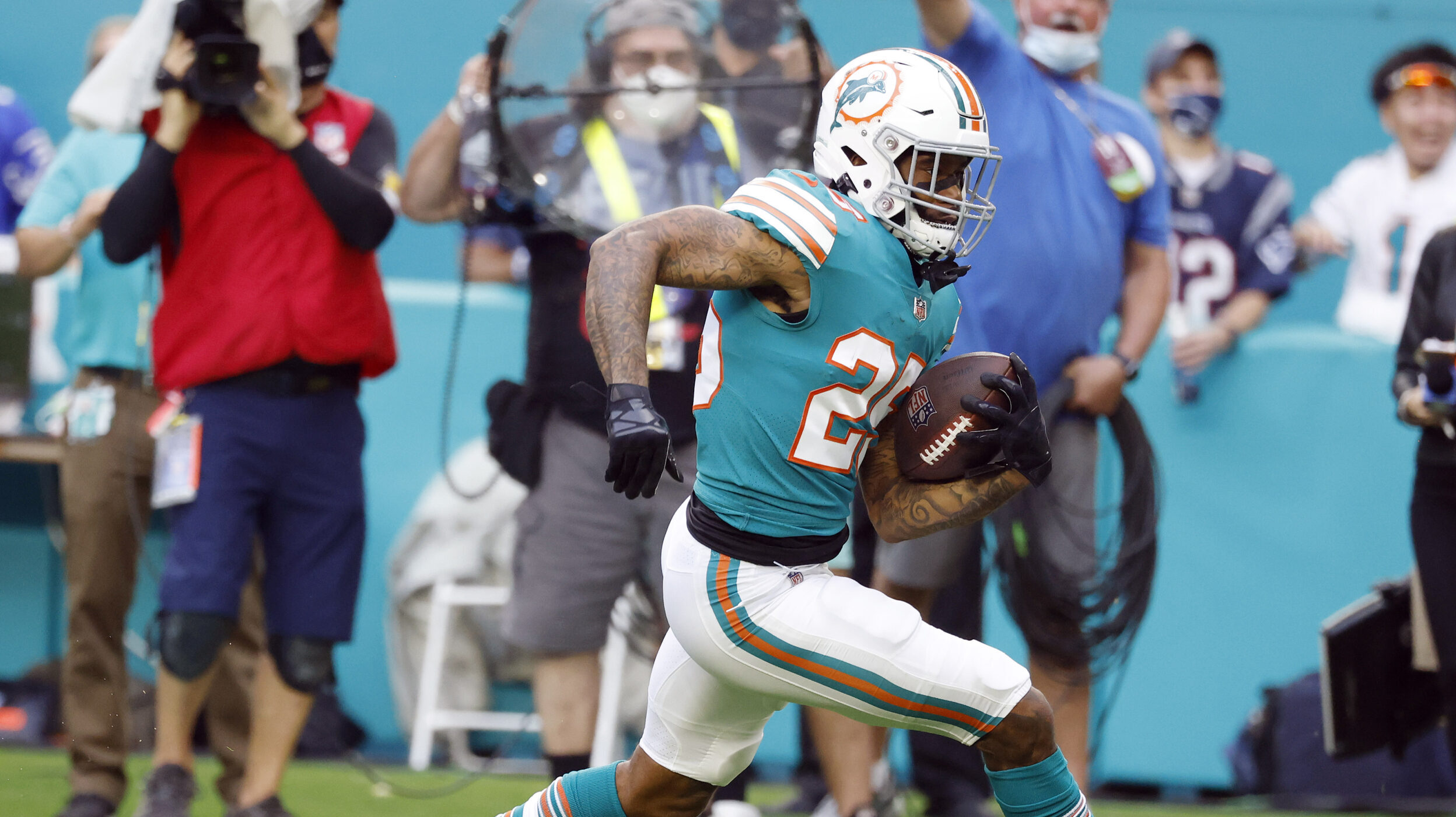NFL: New England Patriots at Miami Dolphins