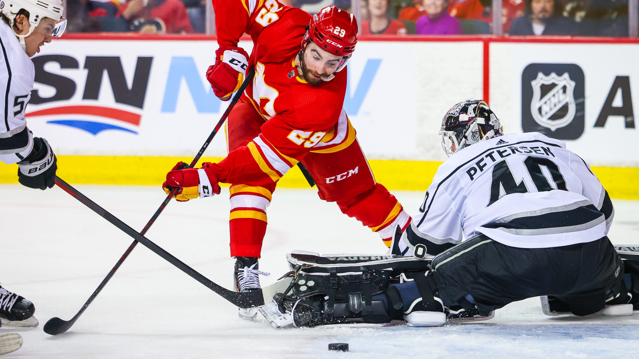 NHL: Los Angeles Kings at Calgary Flames