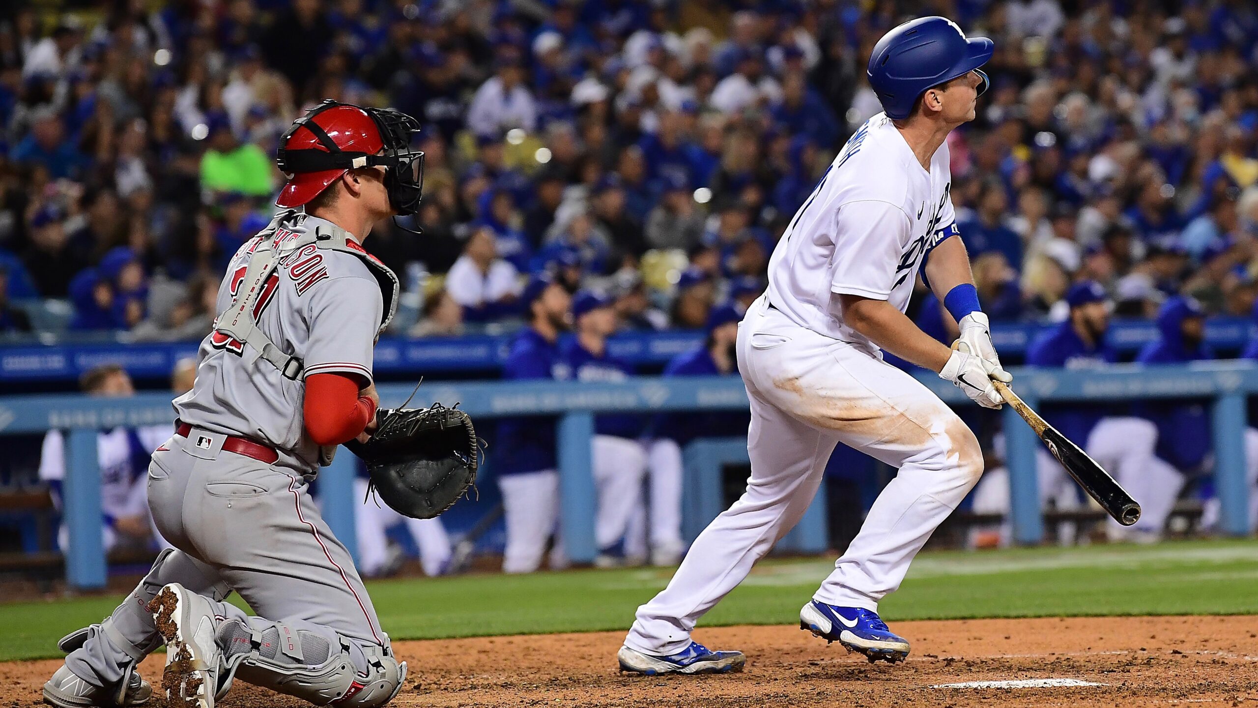 MLB: Cincinnati Reds at Los Angeles Dodgers