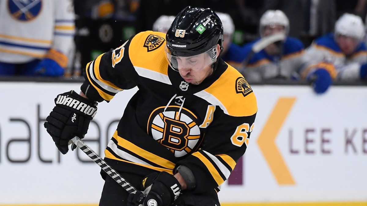 Boston Bruins winger Brad Marchand