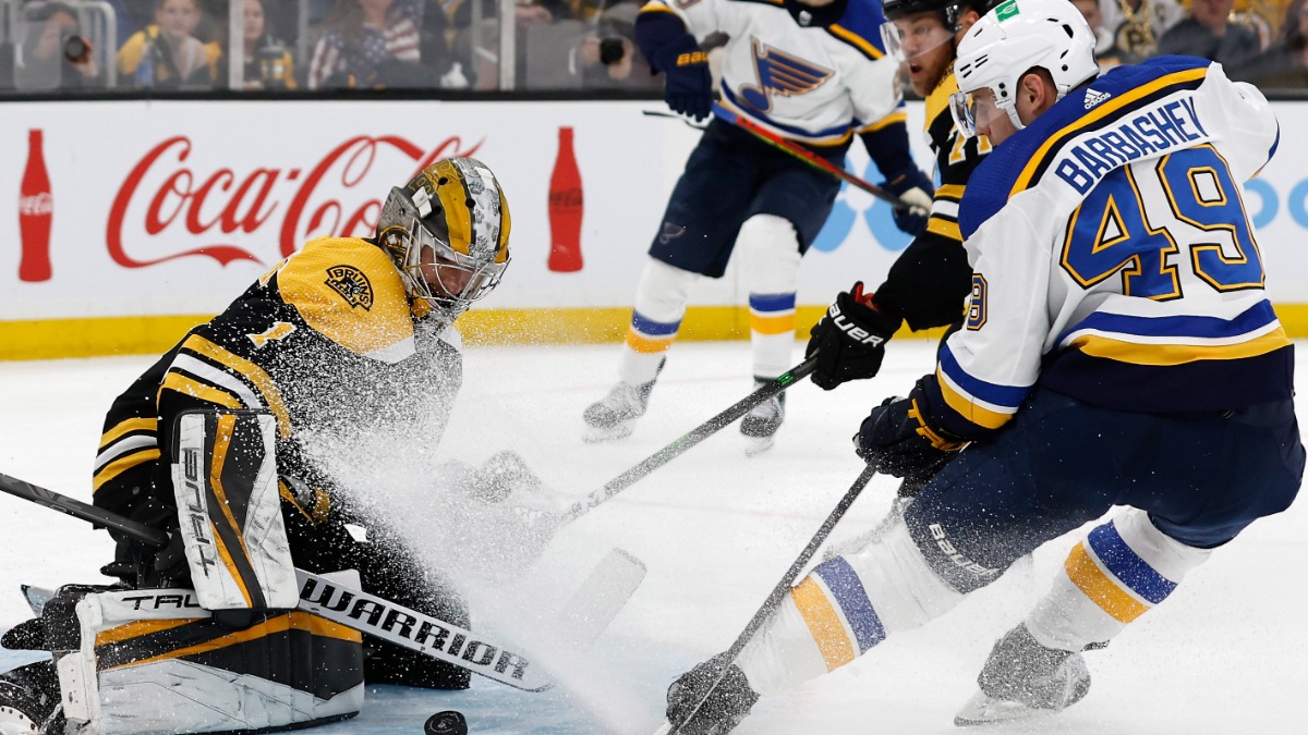 St. Louis Blues forward Ivan Barbashev