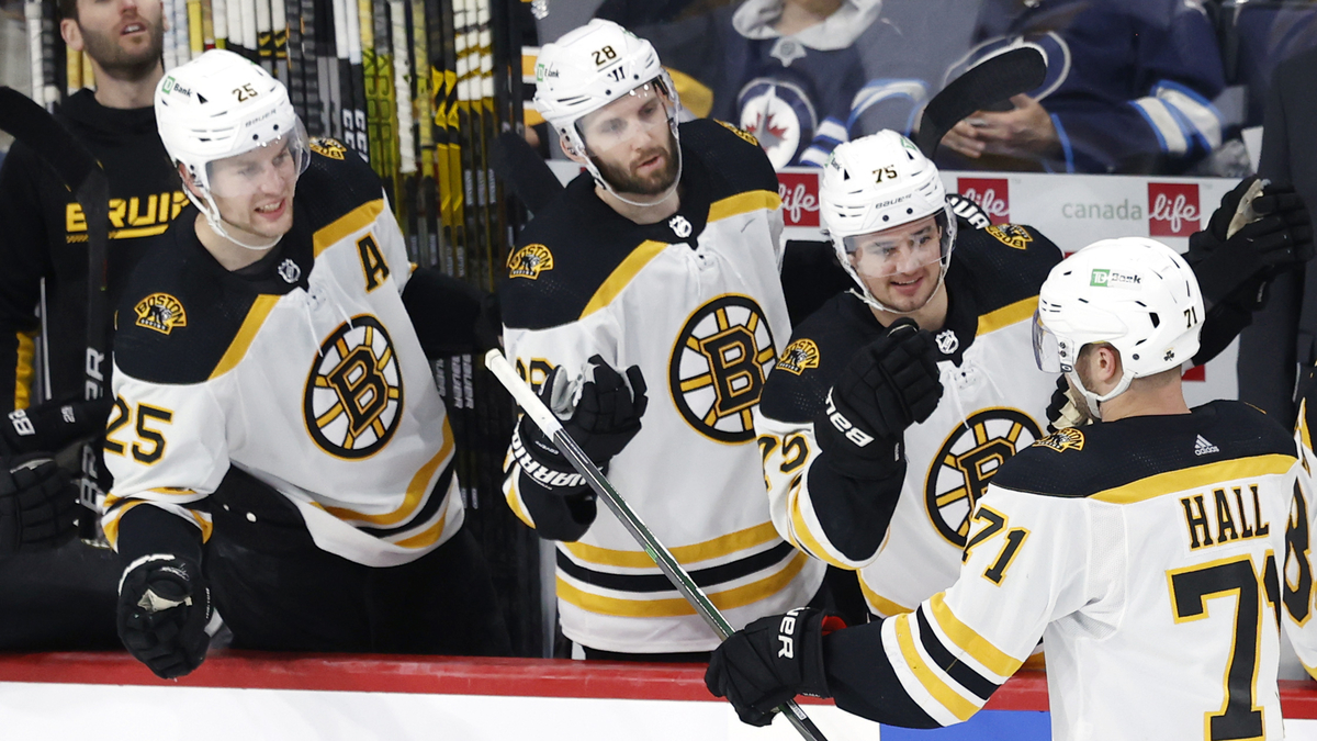 Boston Bruins forward Taylor Hall