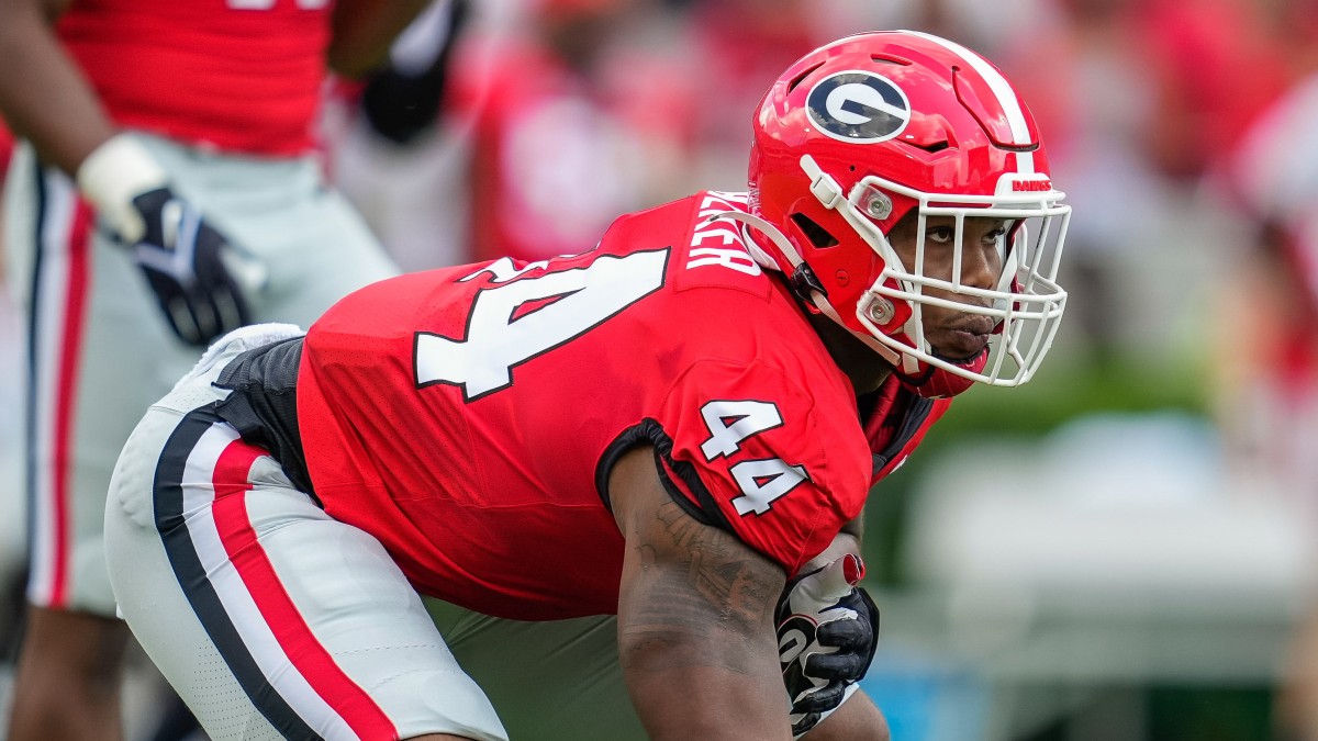 former Georgia Bulldogs defensive lineman Travon Walker