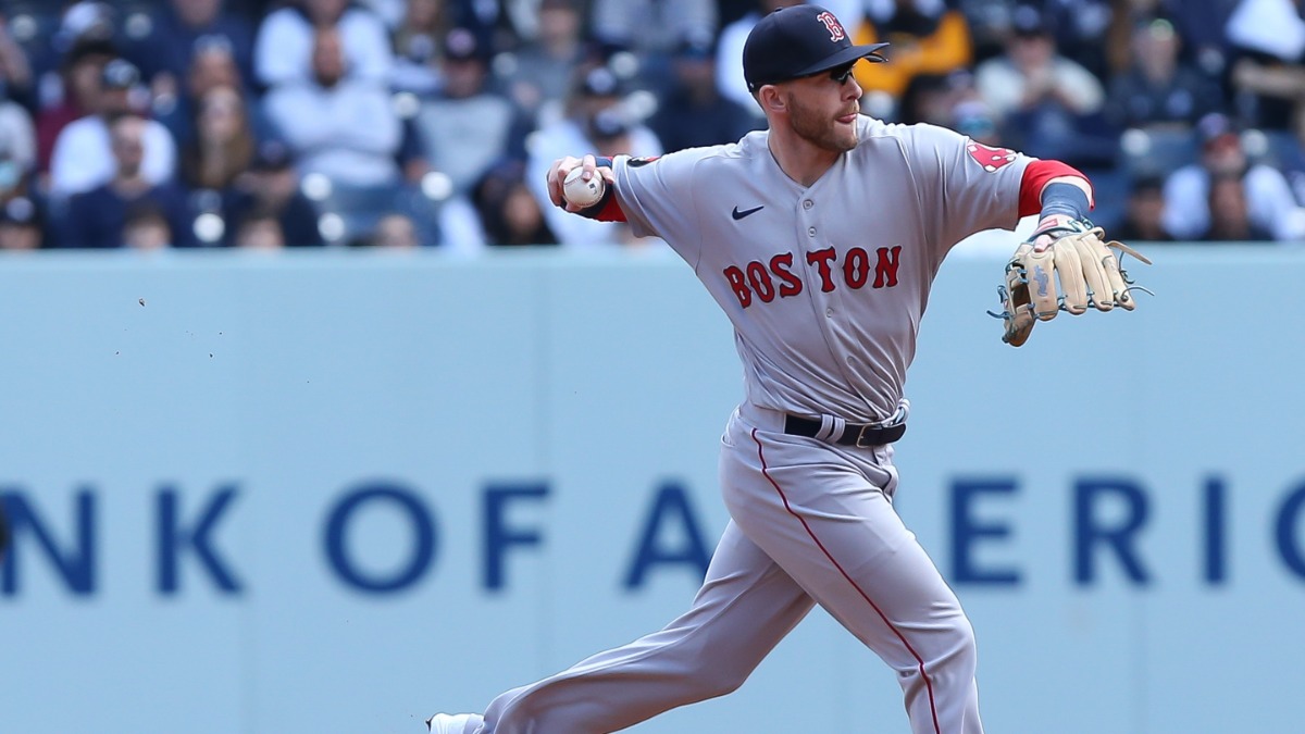 Boston Red Sox infielder Trevor Story