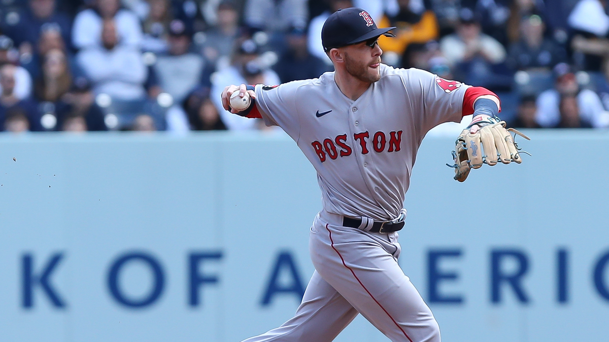 Boston Red Sox second baseman Trevor Story