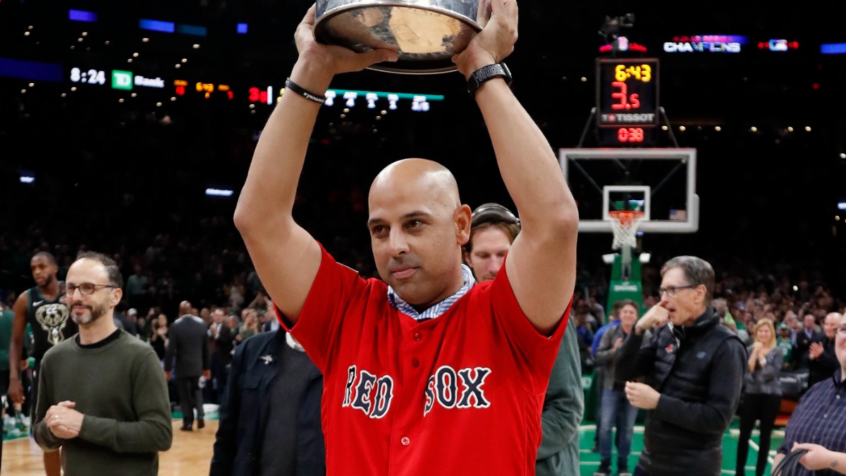 Boston Red Sox manager Alex Cora