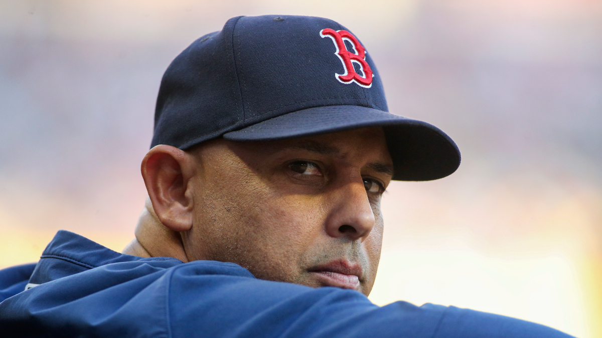 Boston Red Sox manager Alex Cora