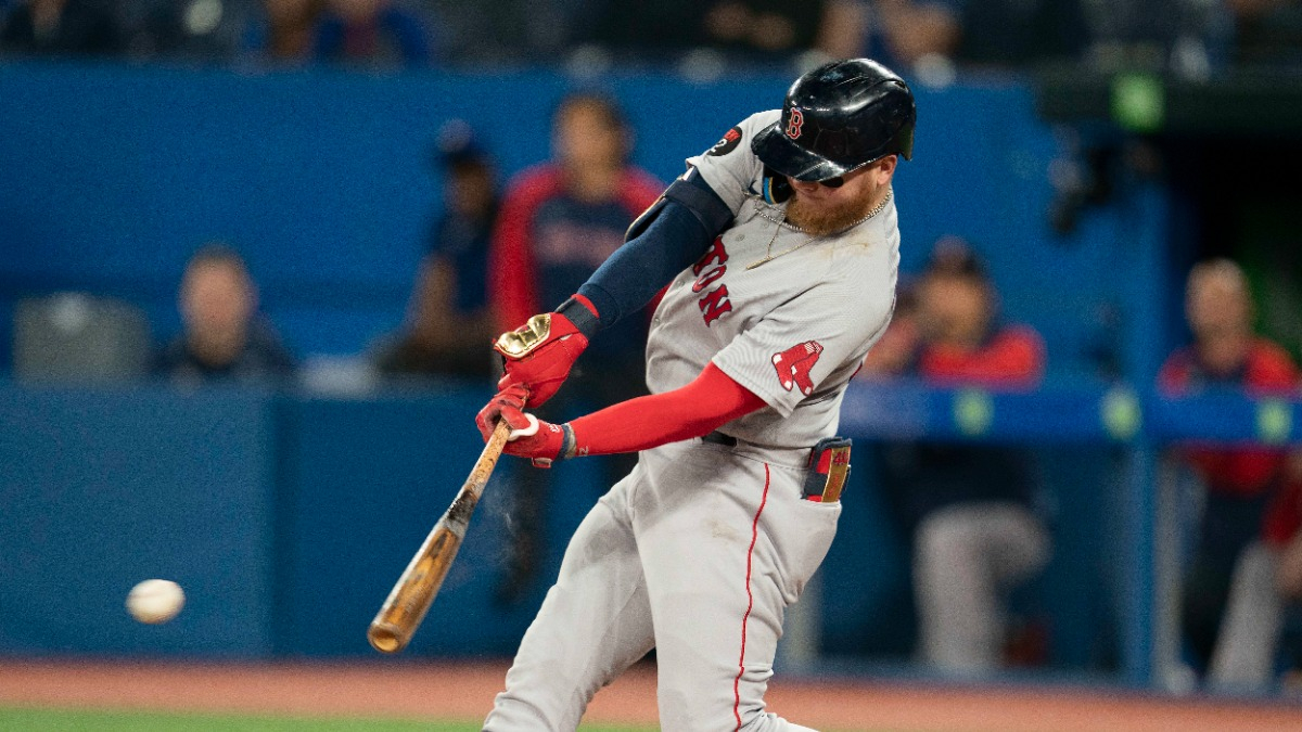 Boston Red Sox outfielder Alex Verdugo