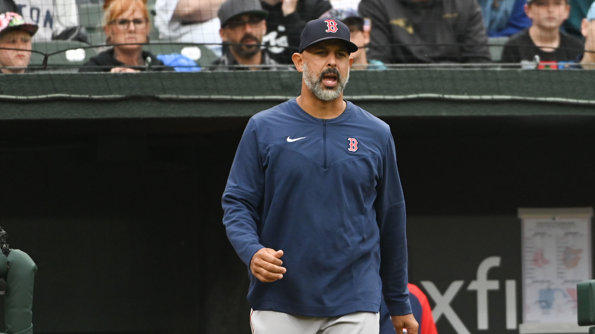Boston Red Sox manager Alex Cora