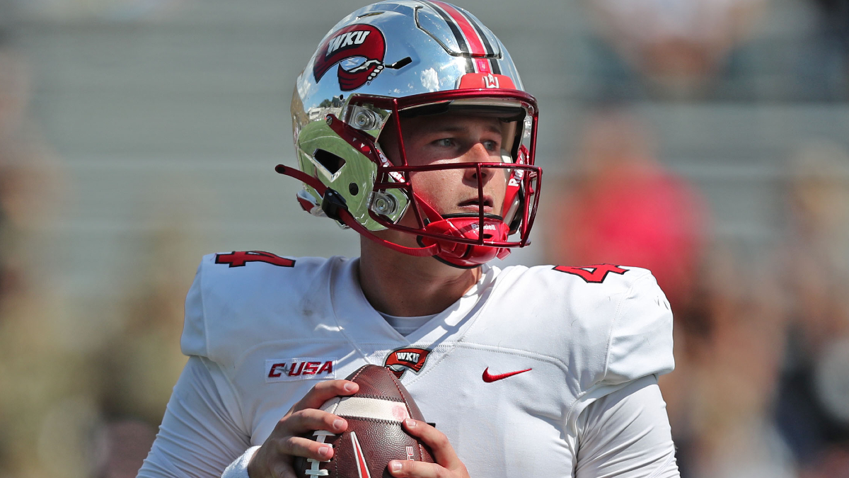 Western Kentucky Hilltoppers quarterback Bailey Zappe