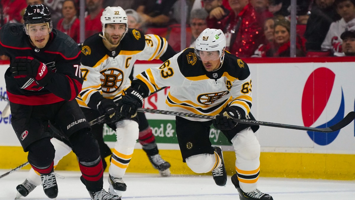 Boston Bruins forward Brad Marchand