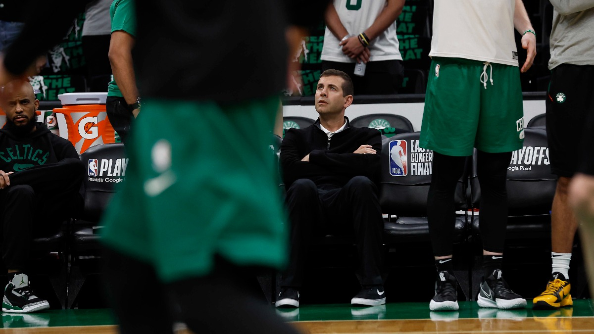 Boston Celtics president of basketball operations Brad Stevens