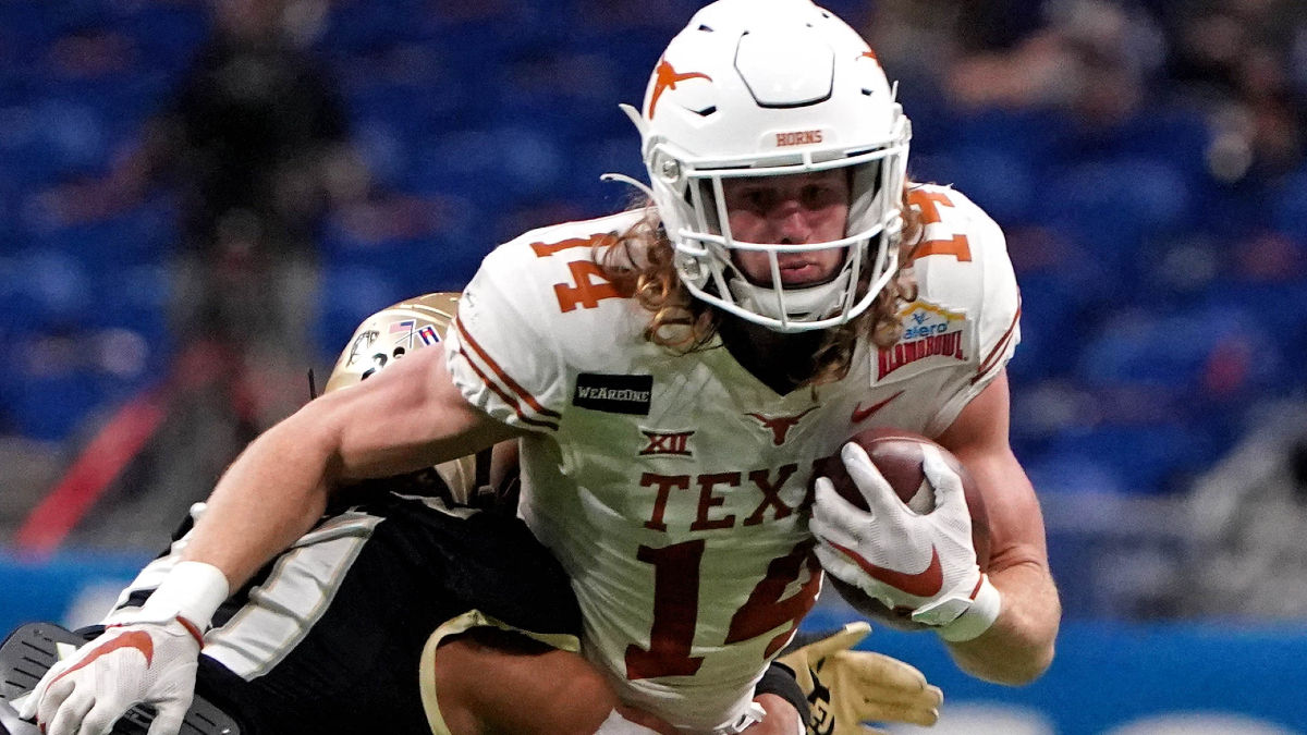Texas Longhorns wide receiver Brenden Schooler