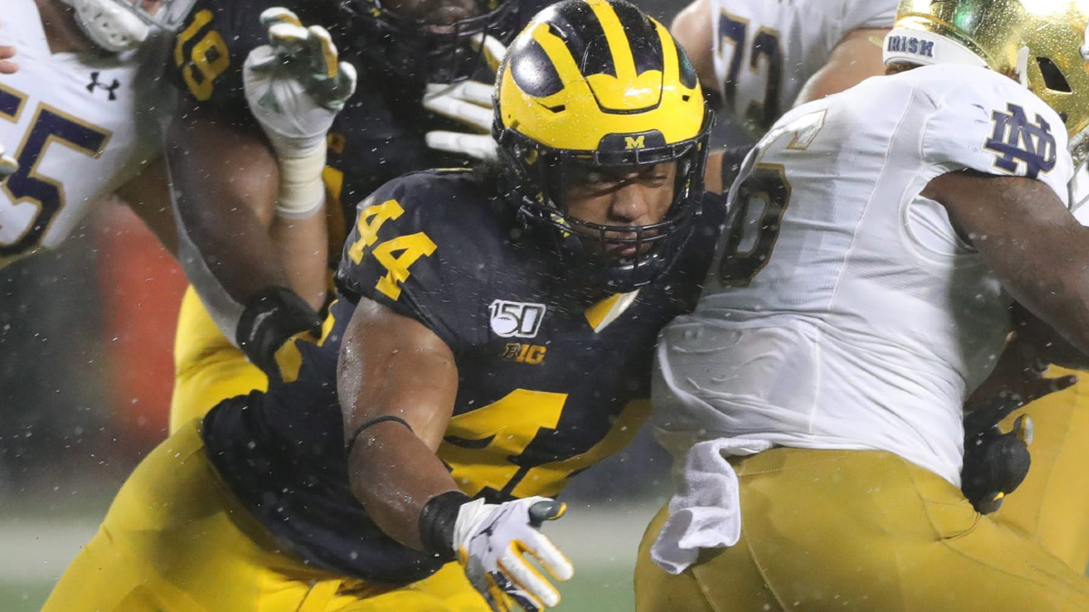 Michigan Wolverines linebacker Cameron McGrone
