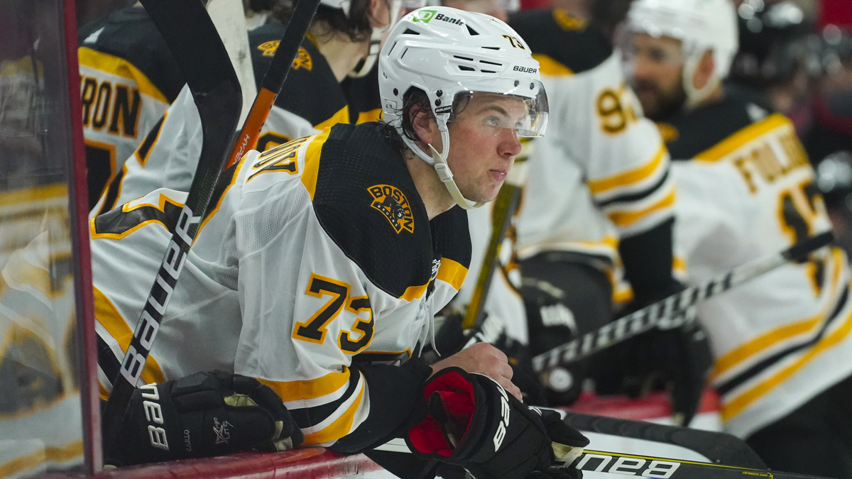 Boston Bruins defenseman Charlie McAvoy
