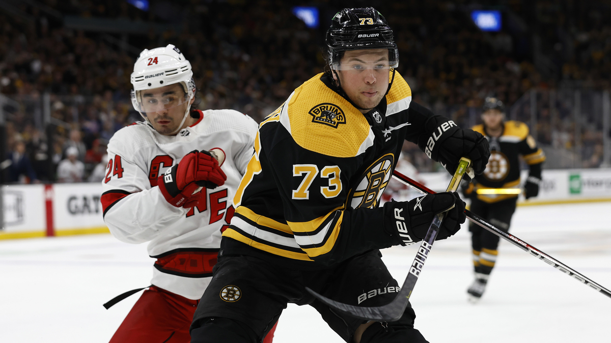 Boston Bruins defenseman Charlie McAvoy