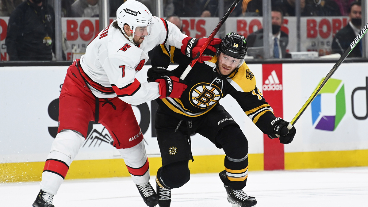 Boston Bruins forward Chris Wagner