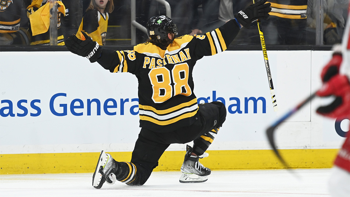 Boston Bruins right wing David Pastrnak