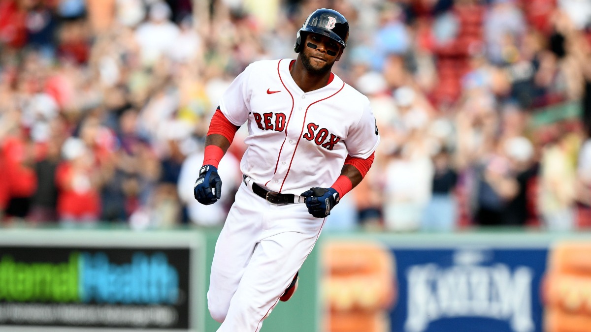 Boston Red Sox center fielder Franchy Cordero