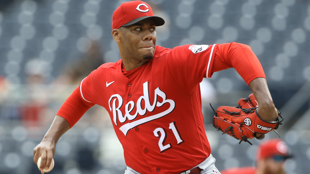 Cincinnati Reds pitcher Hunter Greene