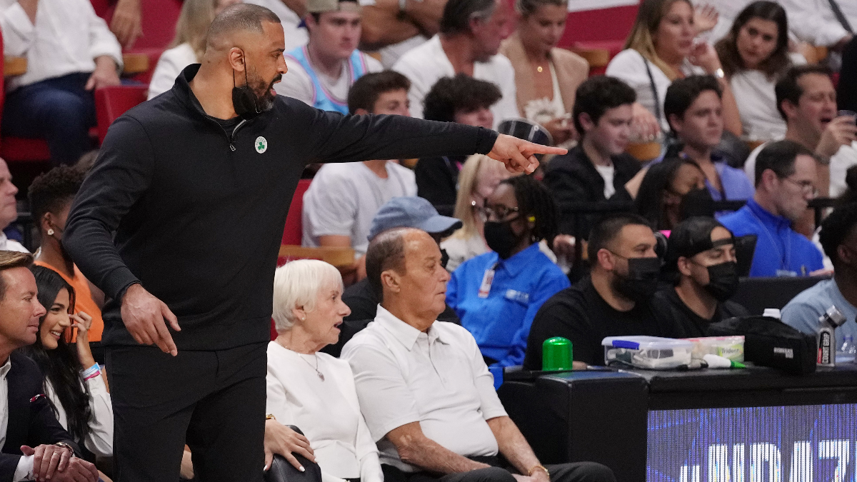 Boston Celtics head coach Ime Udoka
