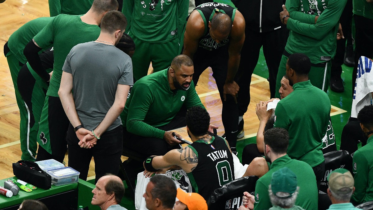 Boston Celtics head coach Ime Udoka