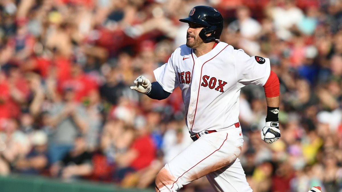 Boston Red Sox designated hitter J.D. Martinez
