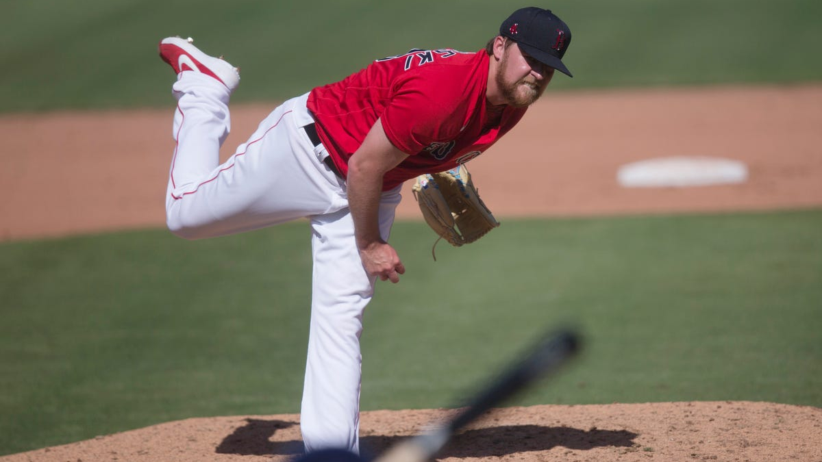 Boston Red Sox minor leaguer Josh Winckowski