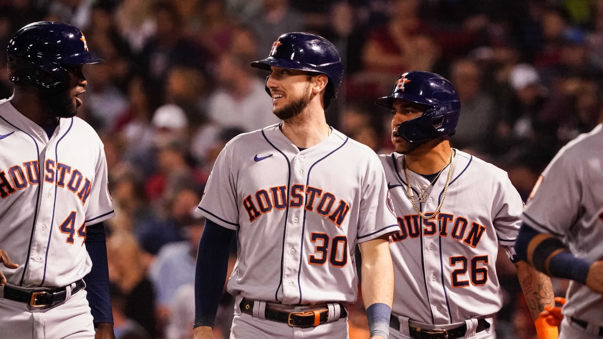 Houston Astros outfielder Kyle Tucker