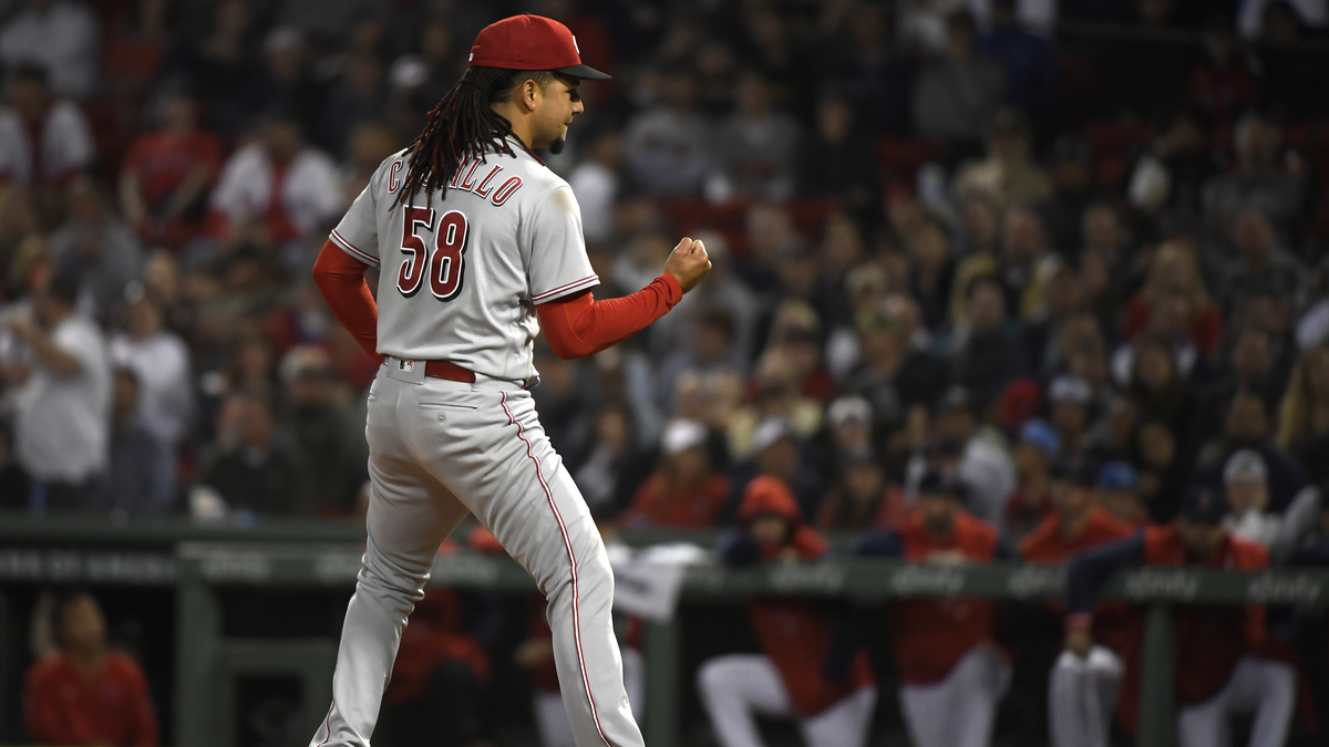 Cincinnati Reds pitcher Luis Castillo
